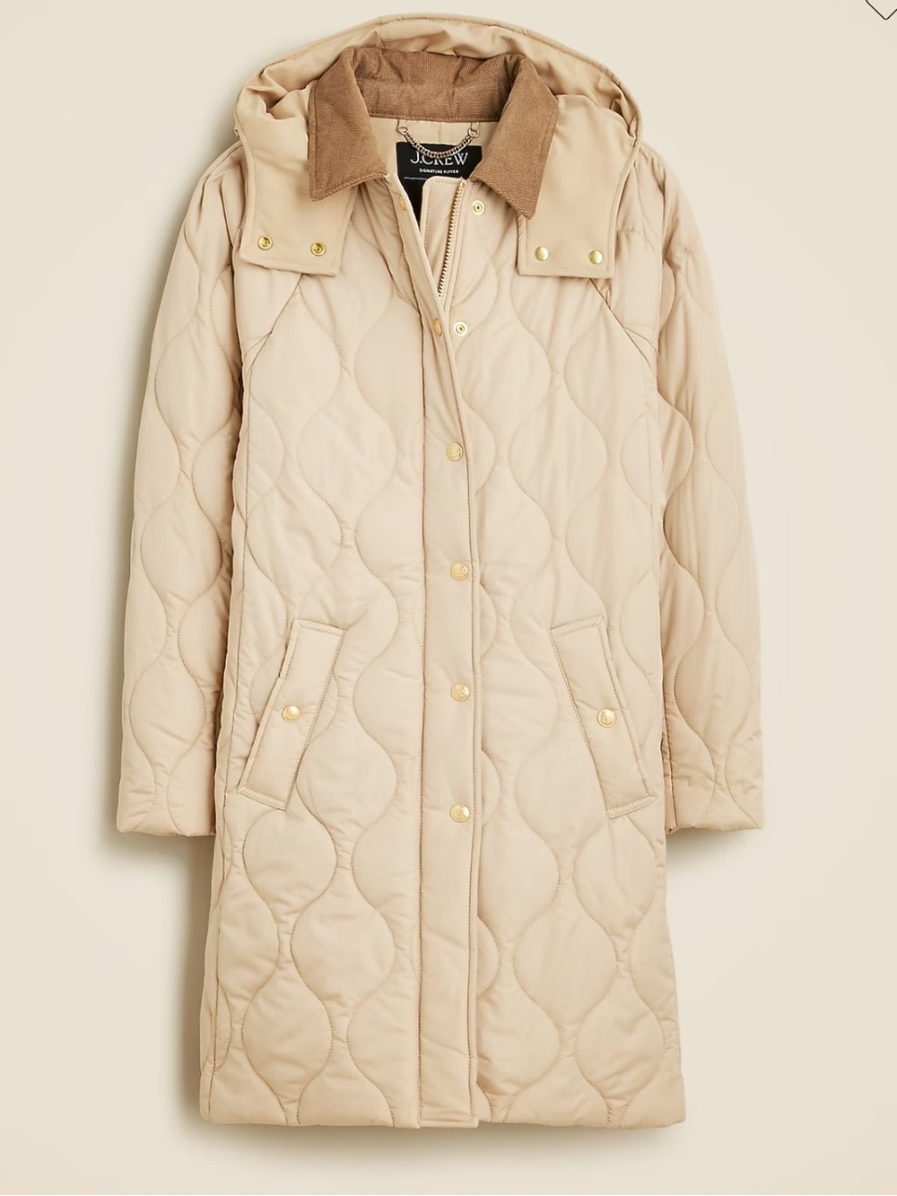 J. Crew Stowe Puffer Jacket with PrimaLoft